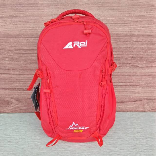 TAS RANSEL AREI HALIMUN 25 L INCLUDE RAIN COVER RED - TAS REI