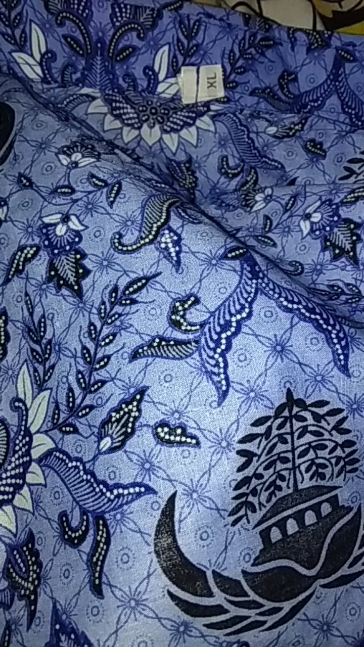 Seragam Batik Korpri Jumbo Bahan Katun Lapis Puring