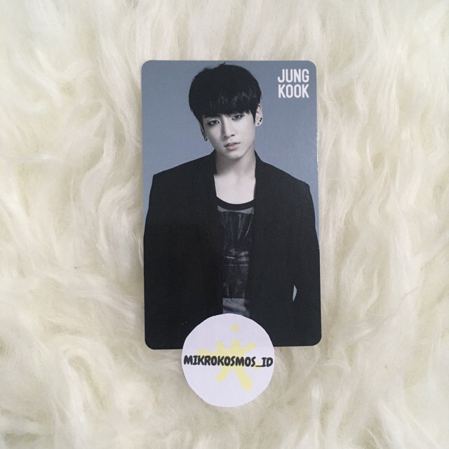[Ready Stock] Official BTS PC / photocard Jungkook Danger Album Japan