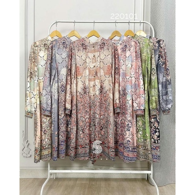 SETELAN CELANA TUNIK WANITA MOTIF REMAJA WANITA IMPORT