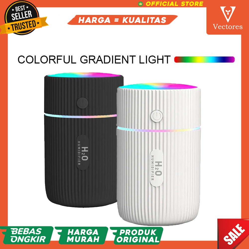 Air Humidifier Colorful Berwarna Pelembab Udara Aromatherapy Original