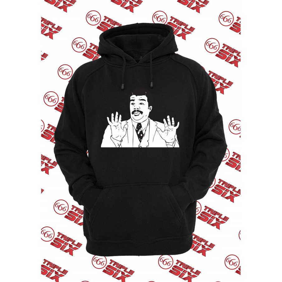 Jaket Hoodie Meme Neil Degrasse Tyson