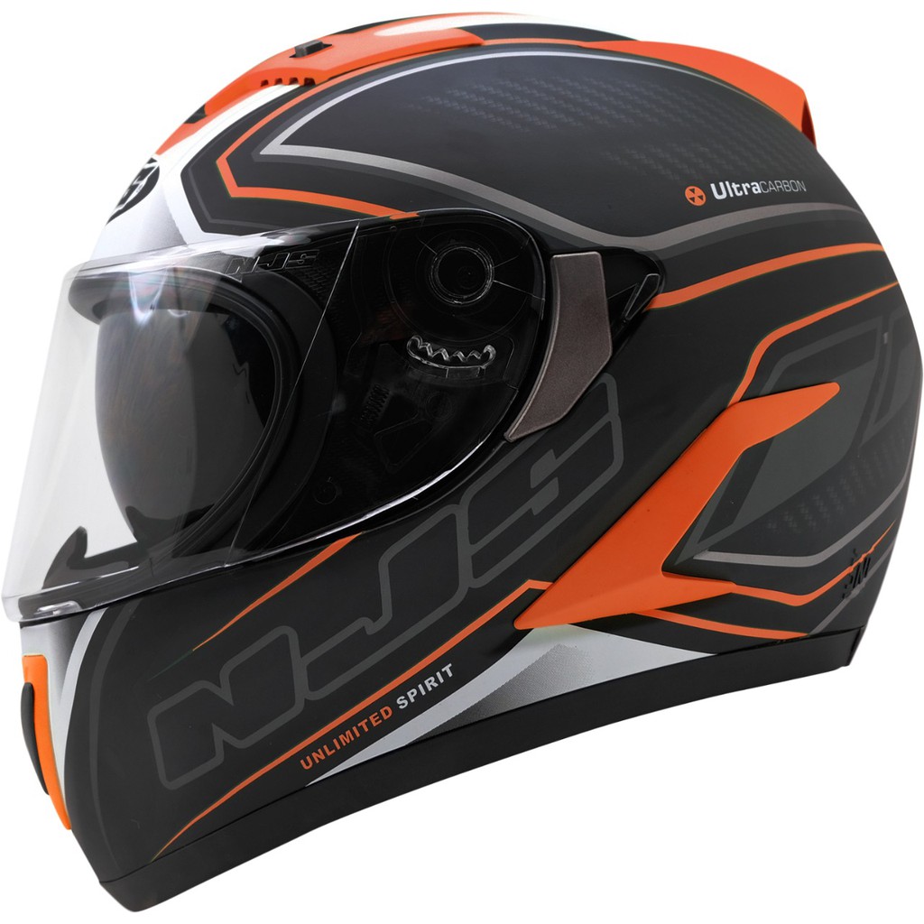 TOP BRAND ORIGINAL NJS Shadow Ultra Carbon Hitam dof-O.Fluo