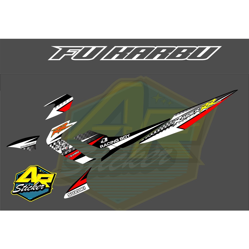 Striping satria fu Barong  / Striping satria Barong /Striping Satria Fu lama / Striping Satria Fu St