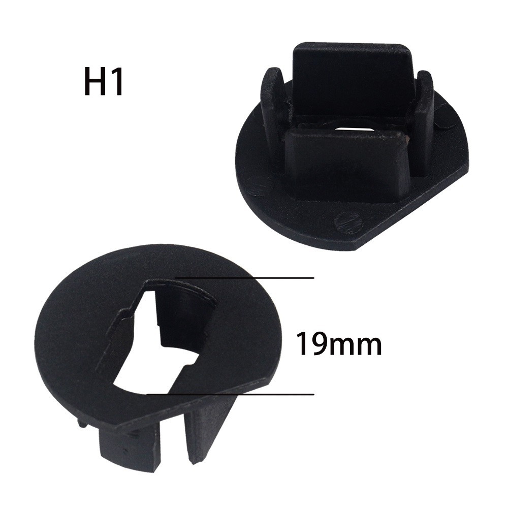 2Pcs Adaptor Holder Lampu Depan Led Untuk Soket H4/H1/H11/H7/9005/9006/H3