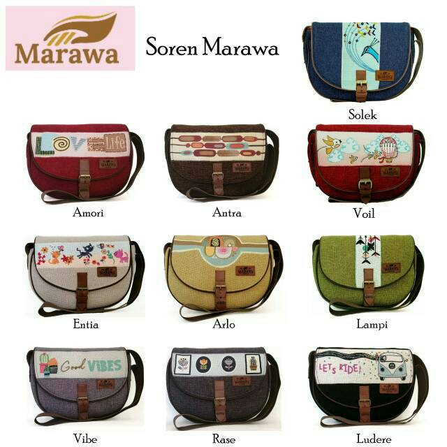Tas slempang Soren  Marawa