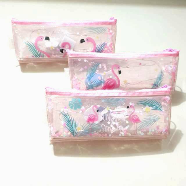 

Kotak Pensil Hologram / Kotak Pensil LED Flamingo / Tempat Pensil Lampu / Pencil Case LED