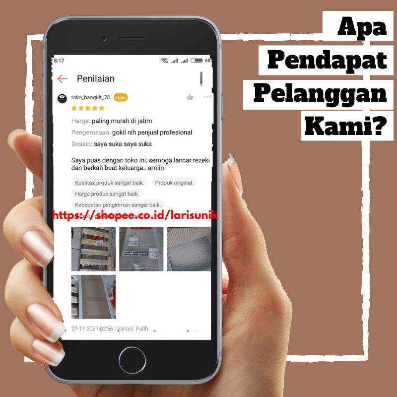 Kaca Cermin Full Body Aesthetic Cermin Standing Mirror Dinding Minimalis Rias Dekorasi Rumah UK.127 X 30 CM Termurah-8