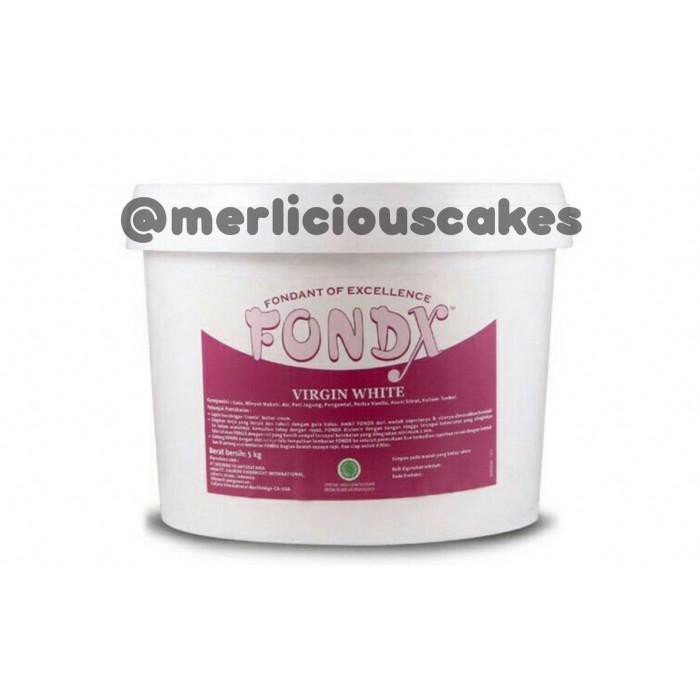 

FONDX VIRGIN WHITE FONDANT 5 KG