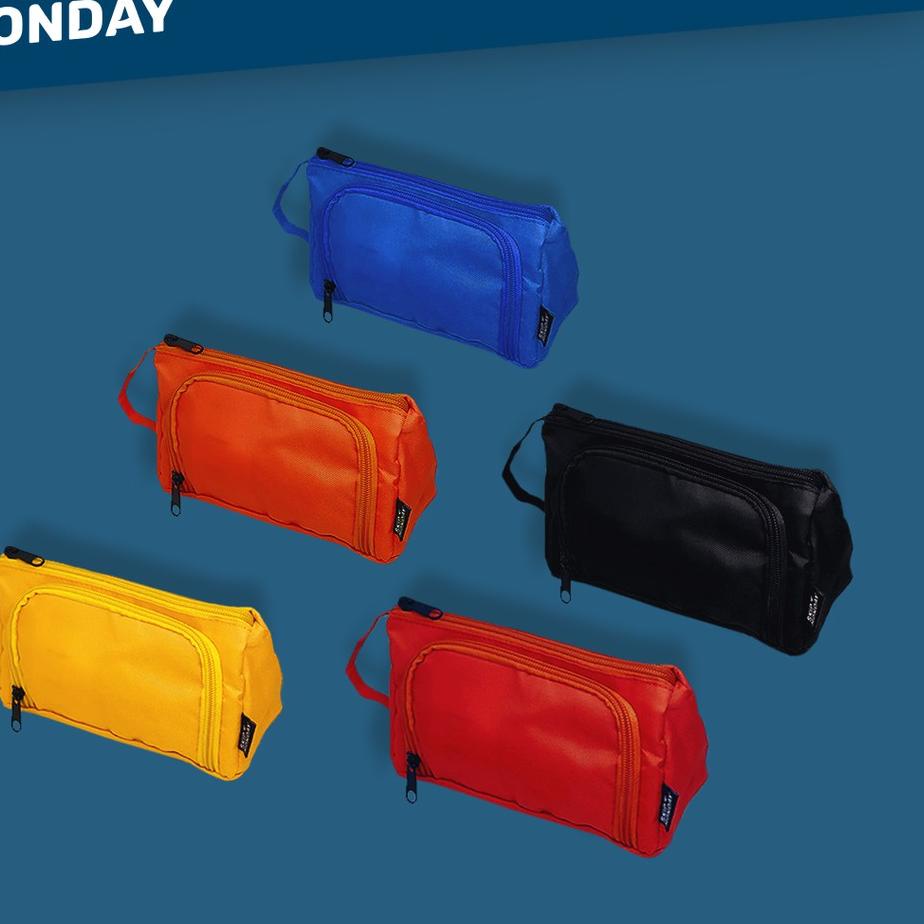 

Model Baru Skip Monday Max Capacity Pencil Case - Tempat Pensil Alat Tulis Jumbo Multifungsi ✔
