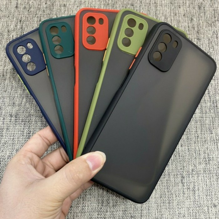 Case Xiaomi Poco M3 Hybrid Transparan Dove Hard Casing