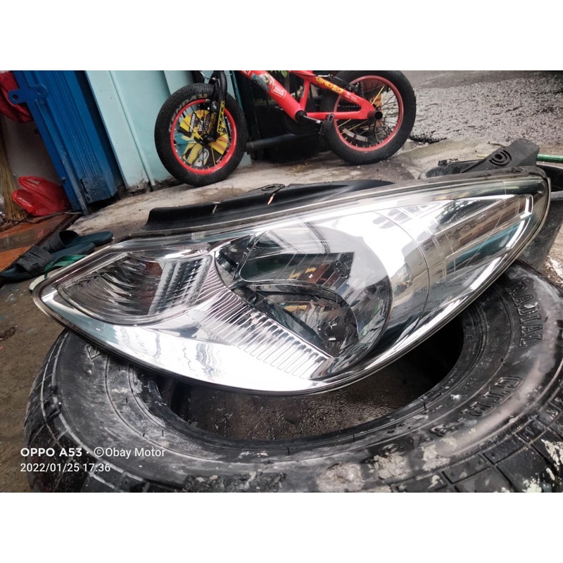Headlamp Lampu Depan Hyundai i10 i 10 2008 2009 2010 Original