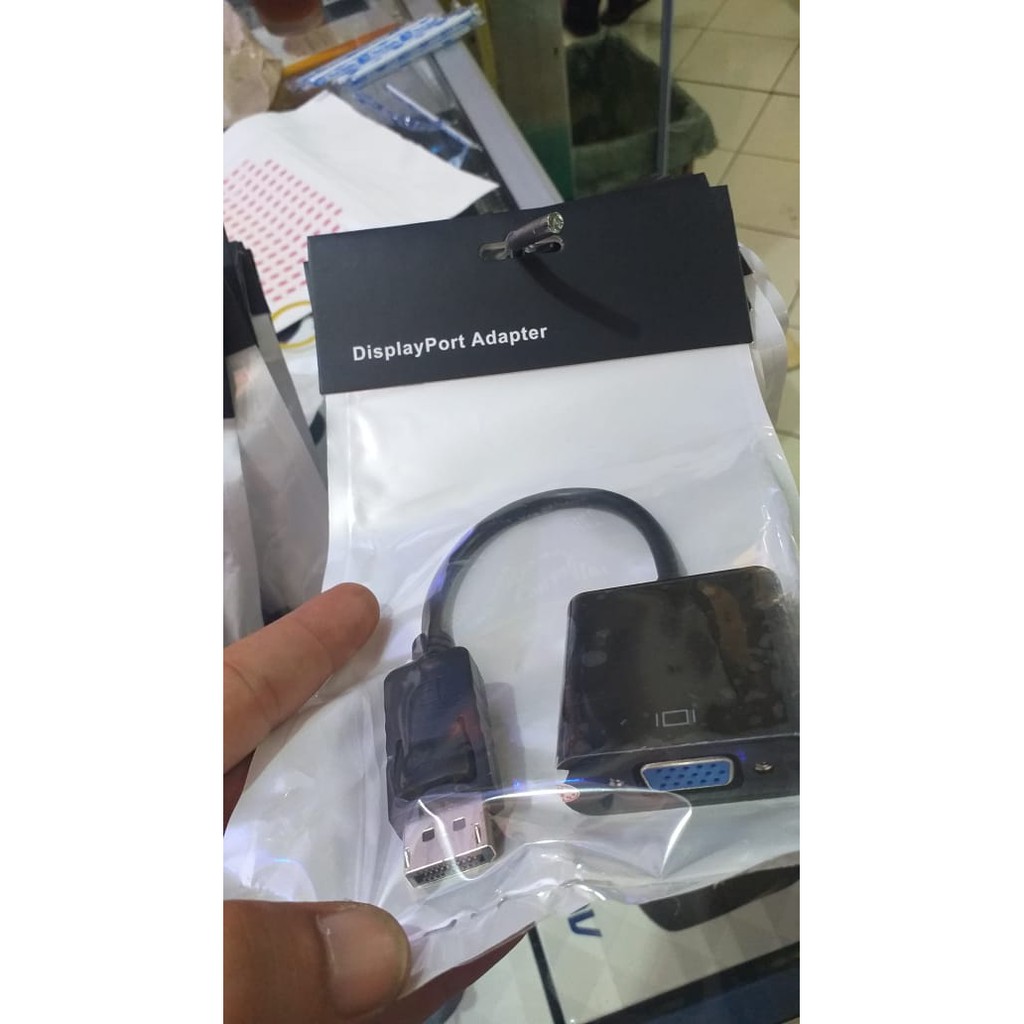 Displayport DP Male To VGA Female Adapter Display Port Cable Converter