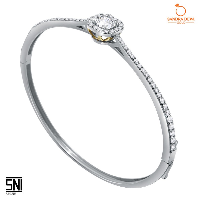 Gelang Emas Princess Diary Sandra Dewi Gold 3ESZ396
