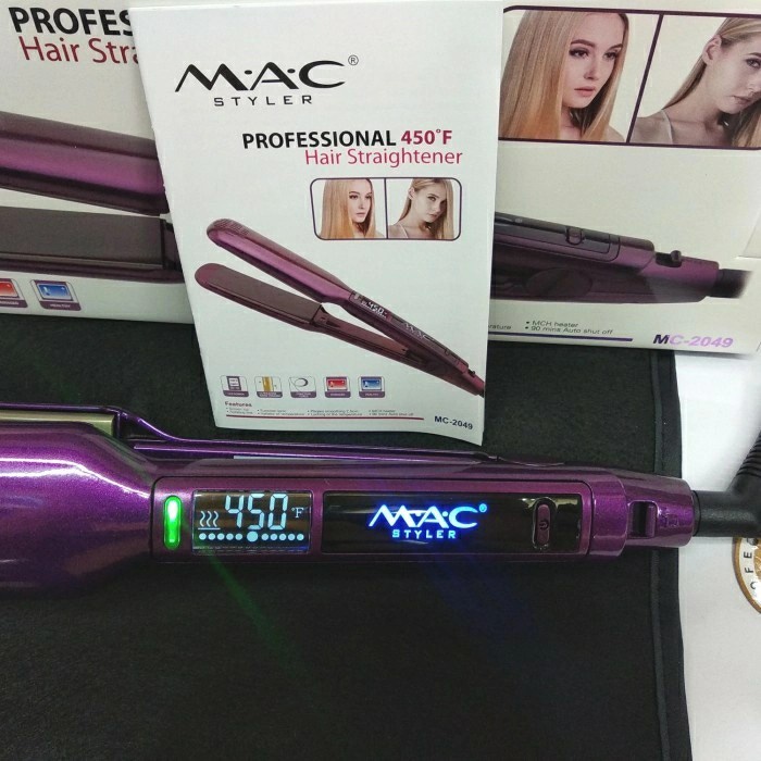 ORIGINAL CATOK SMOOTHING DIJAMIN BAGUS MAC 2049 IONIC STYLER 100% AWET