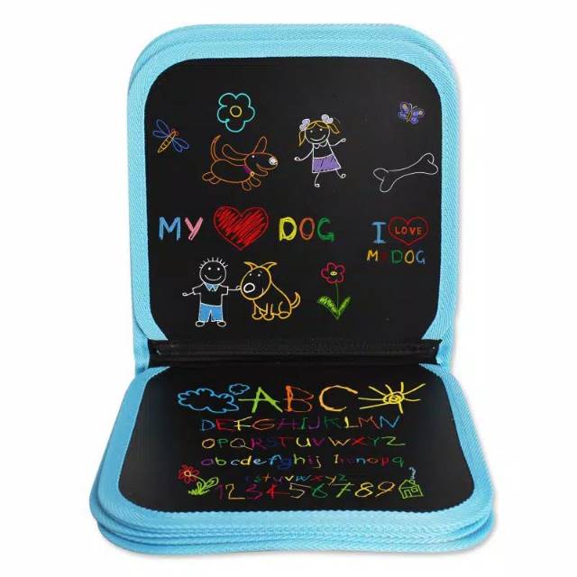 Buku papan tulis erasable book board mainan anak dihapus kembali menggambar belajar toys play kids