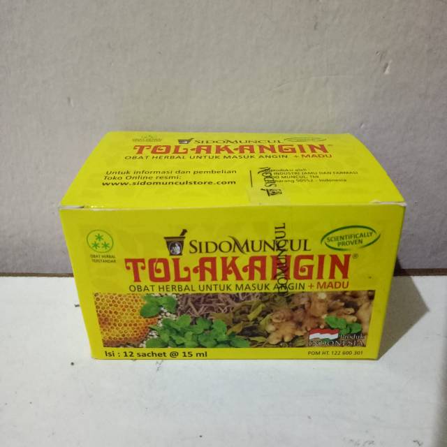 Tolak Angin cair box isi 12 sachet