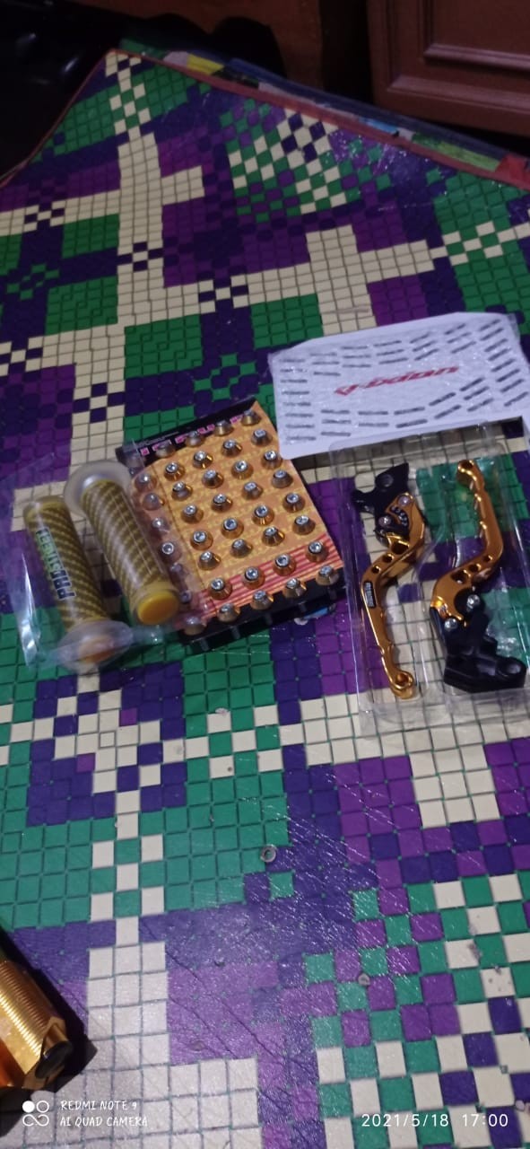 Baut L + Ring Monel Variasi Isi 40pcs Universal/ Baut Monel L