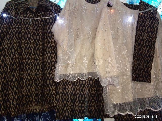 Maura Couple - Sania Ruffle Batik Couple Ori Ndoro Jowi Dnt Garansi Termurah Shopee Kebaya Wisuda