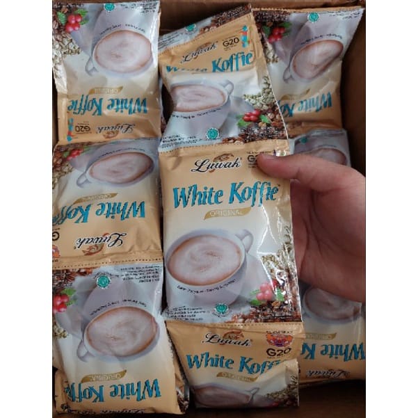 

10 Sachet LUWAK WHITE Kopi Koffie Original Kemasan Renceng