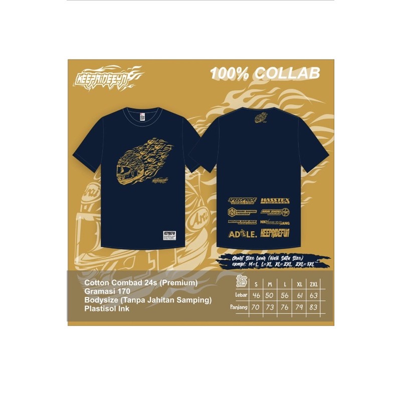 T-Shirt Keep ride fun haga great fire