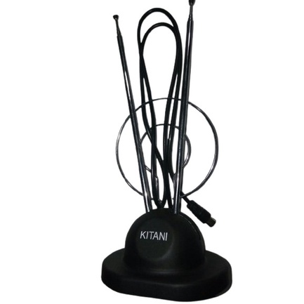 Jual Antena TV Tarik Indoor Portable Model V Meja Kitani Indonesia