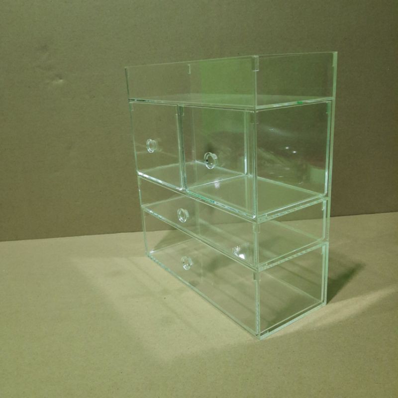 Akrilik Tempat Kosmetik/ Akrilik storage Box Kosmetik
