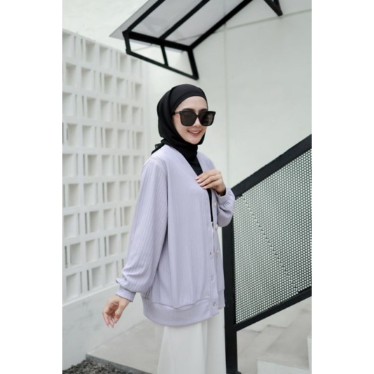 Artemis Fashion~ ORYZA CARDY (Ld +/- 114) Cardigan polos, Ootd kekinian