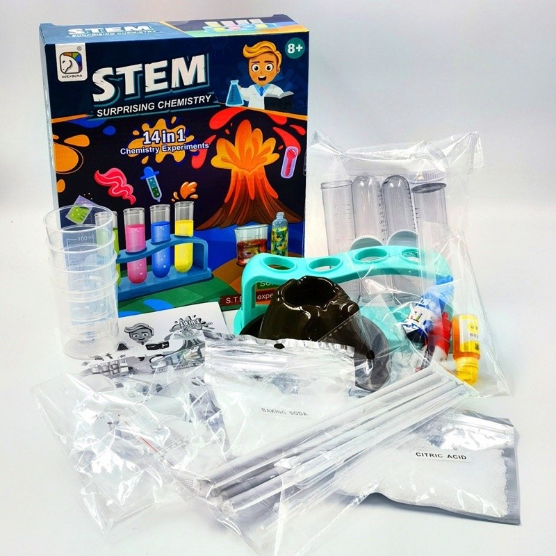 STEM Science Surprising Chemistry Set 14 in 1 - Mainan Edukasi