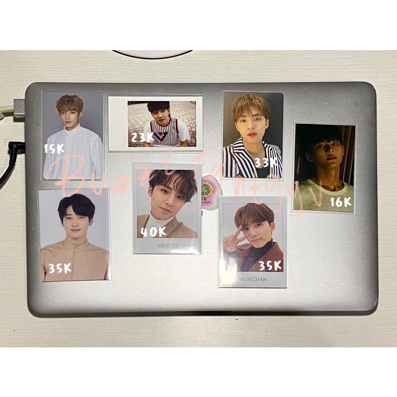 TRADING CARD TC SEVENTEEN SVT MINGYU WONWOO JEONGHAN