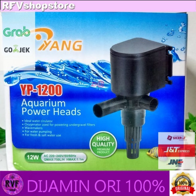 POMPA AQUARIUM POWER HEAD YANG YP1200 YP 1200 POMPA CELUP AQUARIUM