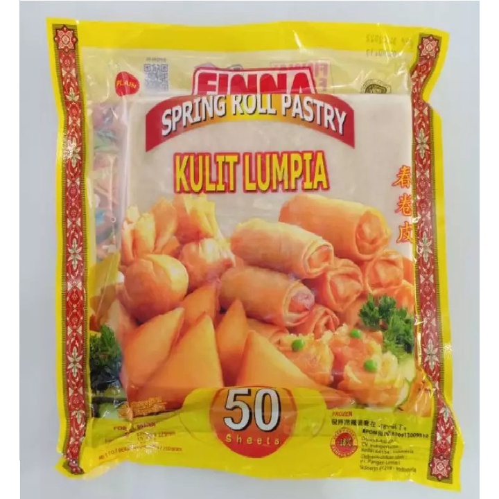 

Kulit Lumpia Spring Roll Pastry Finna 250 gr - Only Grab/Gojek #MM