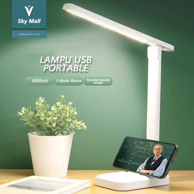 【LP003】Sky Bintang Masa Depan Lampu X8 Meja Belajar Baca Kerja Dapur Komputer Tidur LED Portable Charge