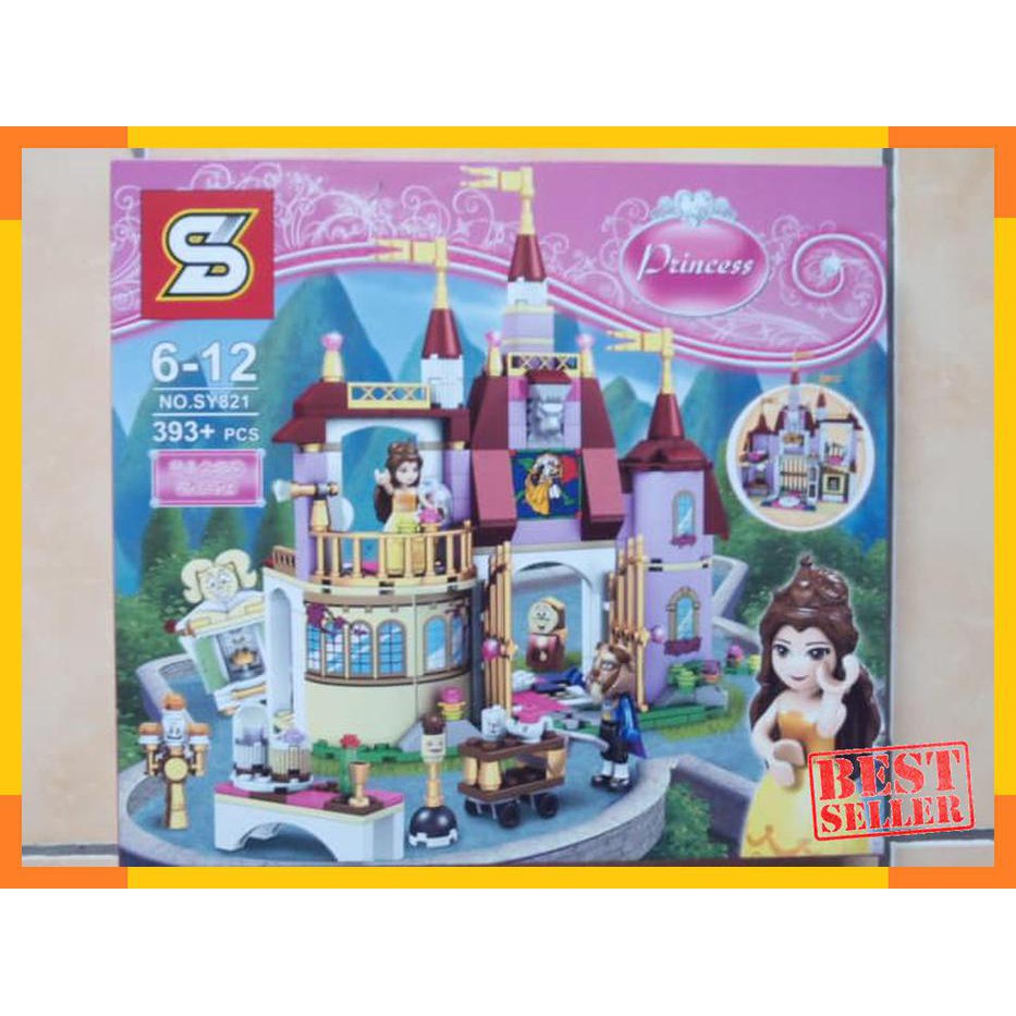 Belle's Enchanted Castle - SY 821 - Disney Princess - Lego compatible