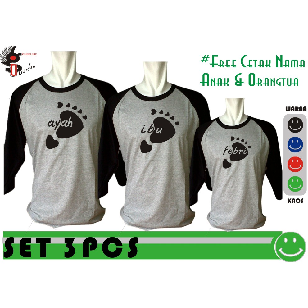 KAOS BAJU COUPE FAMILY - SERAGAM SANTAI KELUARGA