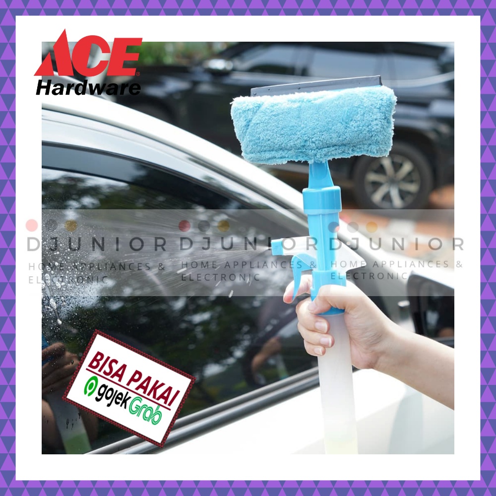 ACE PRO CLEAN - PROCLEAN SQUEEGEE WITH SPRAY / LAP SEMPROTAN KACA / ALAT PEMBERSIH KACA / KARET PEMBERSIH KACA