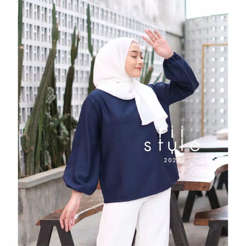 CUCI GUDANG BAJU DIOLIN TOP by Riistyle