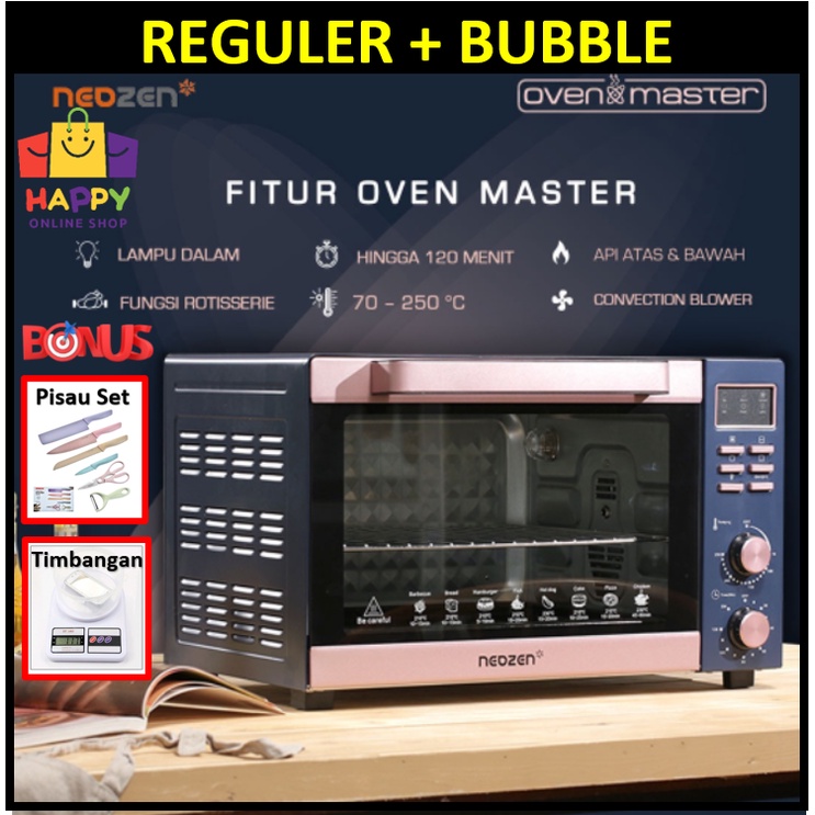 [Regular] Neozen Oven Master Oven Listrik Kapasitas 48L