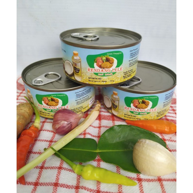 

Emafood Rendang lele duri lunak 170 gram