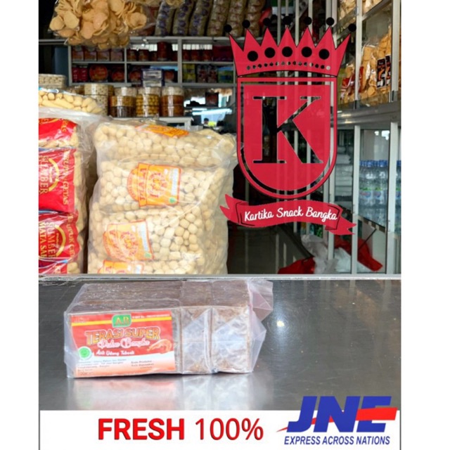 

Terasi Bangka/ Belacan Khas Bangka Cap AB merah 500gram