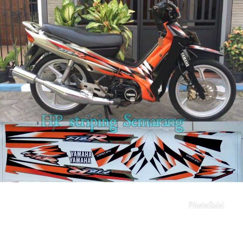Striping Yamaha Fizr Milenium Orange