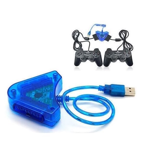 Converter Joystick PS2/PS3 to Usb PC (2 Player)