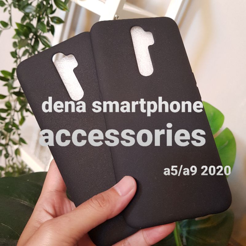 Soft Case Silikon Black Matte Oppo A5 2020 Oppo A9 2020