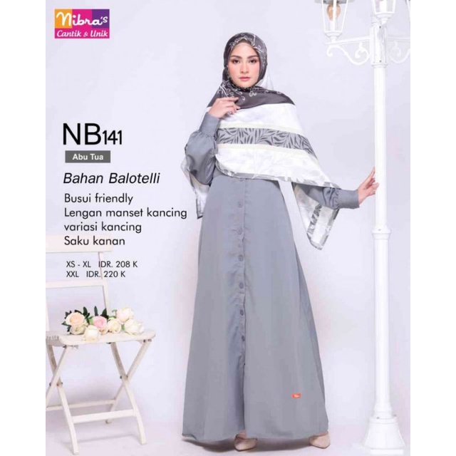 NIBRAS NB 141 GAMIS DEWASA