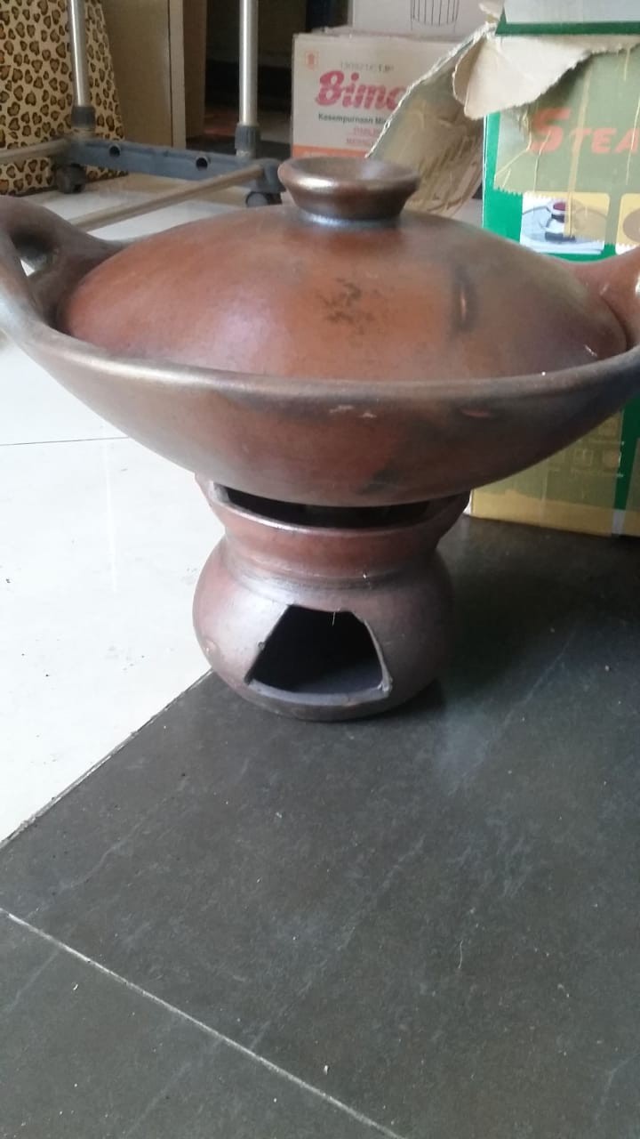 Wajan Tanah Liat 30 Cm