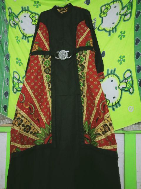 Gamis Batik Original Ratoe Hijab Tetbaru Dan Terlaris