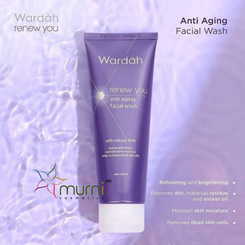 WARDAH RENEW YOU ANTI AGING FACIAL WASH 100ML