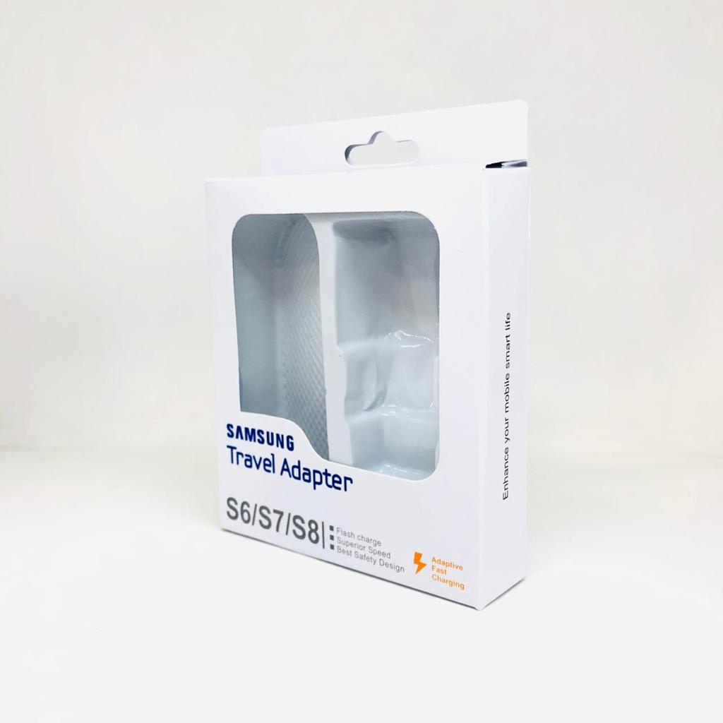 packingan Charger kotak Casan samsung s6 s7 s8 s9 1set plus mika kotak packingan casan nokia n95