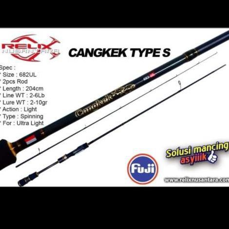 Joran Relixnusantara Cangkek 682 2-6Lb Gen S Ul - 1-3Lb