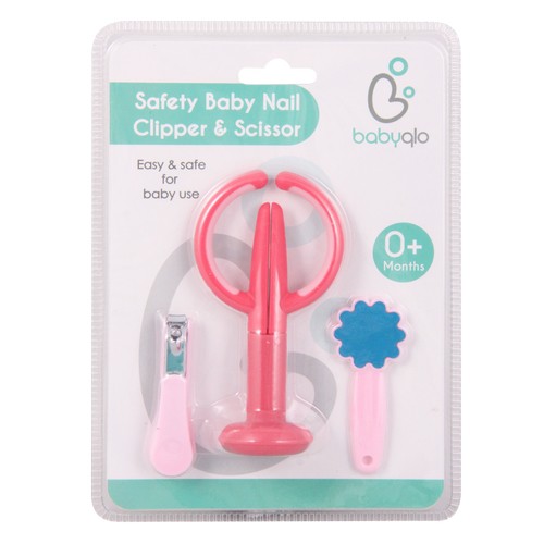 Babyqlo Gunting Kuku Bayi / Gunting Kuku Komplit Anak (Mn9002)